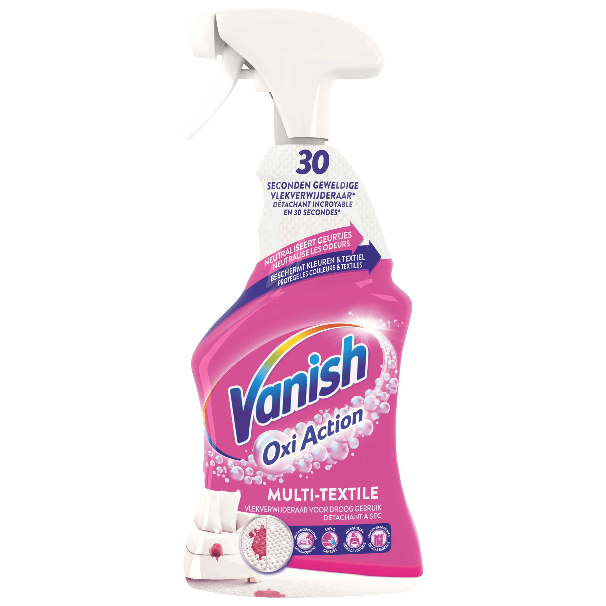 Vanish Oxi Action Droge Vlekverwijderaar Spray